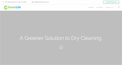 Desktop Screenshot of greenlife-cleaners.com