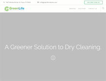 Tablet Screenshot of greenlife-cleaners.com